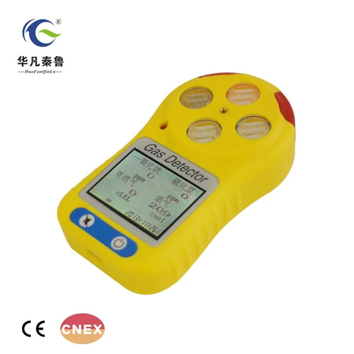 Portable 4In1 multi gas detector LEL CO O2 H2S Gas Analyzer