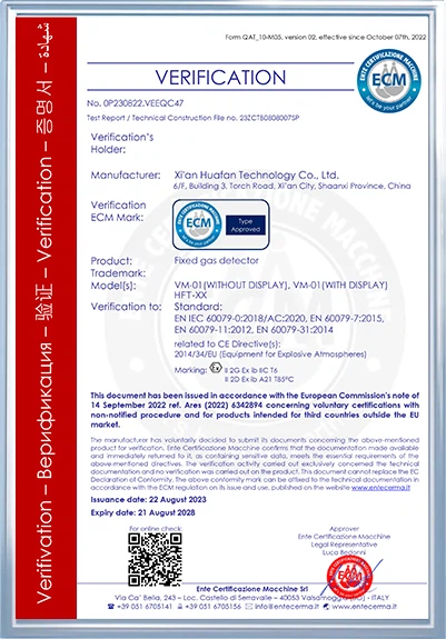 ATEX-fixed-gas-detector